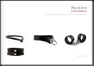 Katalog Armfesseln Halsreifen Fussfesseln